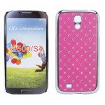Wholesale Samsung Galaxy S4 Star Diamond Case (Hot Pink)